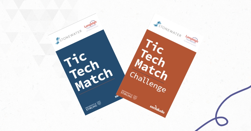 An illustration of Tic Tech Match challenge cards